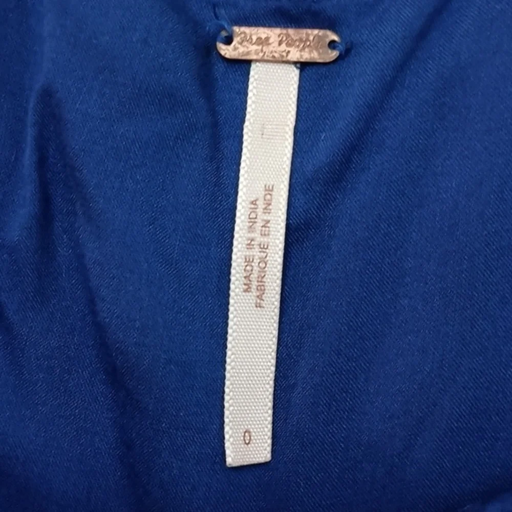 Free People Royal Blue Romper